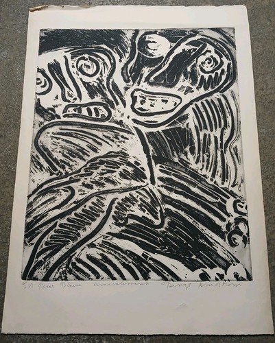 Bengt lindstrom gravure - bengt, :