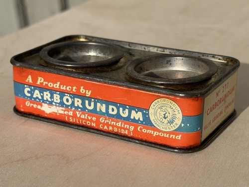 Vintage carborundum valve - vintage,